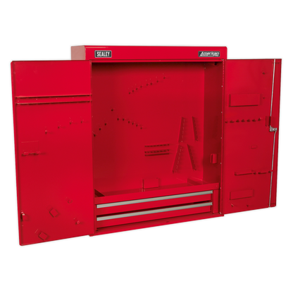 American PRO® Wall Mounting Tool Cabinet with 2 Drawers