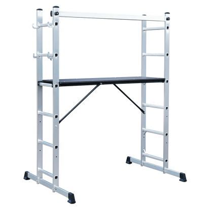 Scaffold Ladder 4-Way Aluminium - EN 131