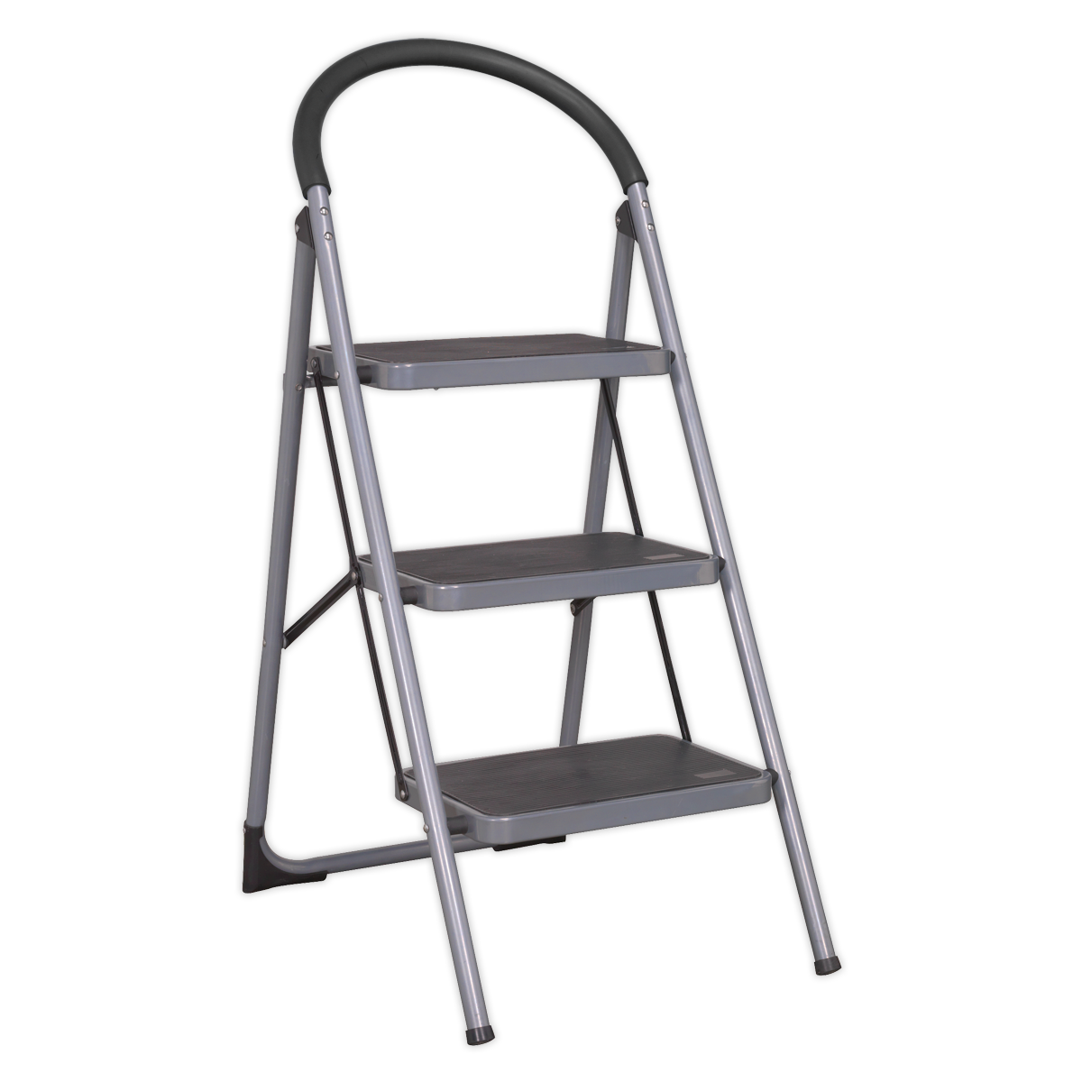 Step Stool 3-Tread 150kg Capacity - BS EN 14183