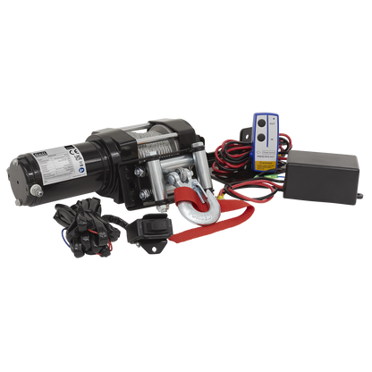 ATV Winch 1000kg Line Pull 12V