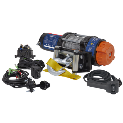 ATV/Quad Recovery Winch 1135kg (2500lb) Line Pull 12V