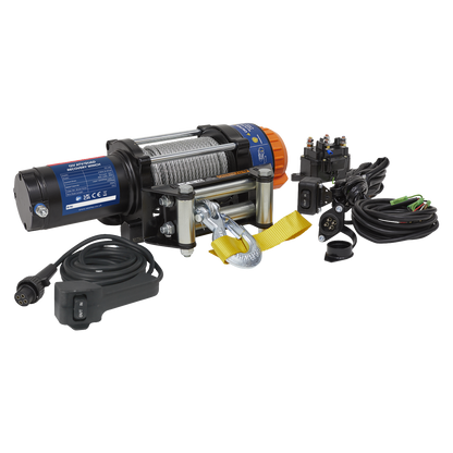 ATV/Quad Recovery Winch 2040kg (4500lb) Line Pull 12V