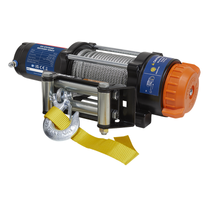 ATV/Quad Recovery Winch 2040kg (4500lb) Line Pull 12V