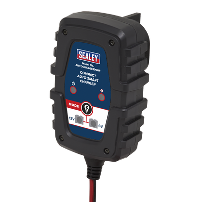 6/12V Compact Smart Trickle Charger & Maintainer 1A