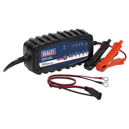 6/12V Compact Auto Smart Charger & Maintainer 2A