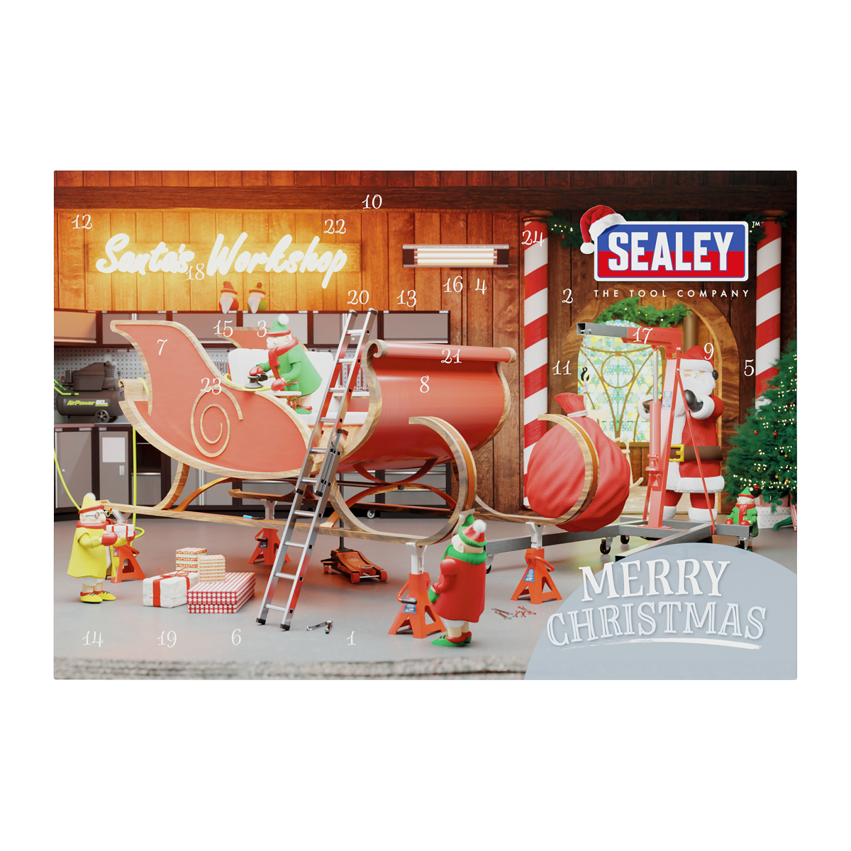 Advent Calendar Tool Kit 40pc
