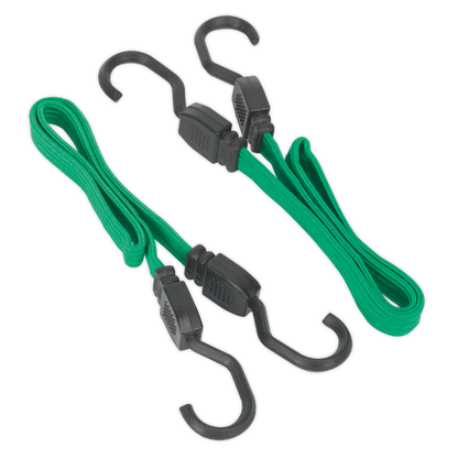 Flat Bungee Cord Set 610mm 2pc