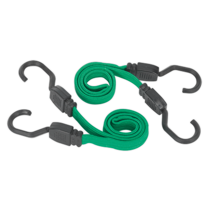 Flat Bungee Cord Set 610mm 2pc