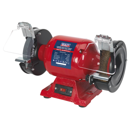 Heavy-Duty 150mm Bench Grinder with Wire Wheel 450W/230V