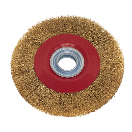 200 x 13mm Crimped Narrow Wire Wheel 32mm Bore