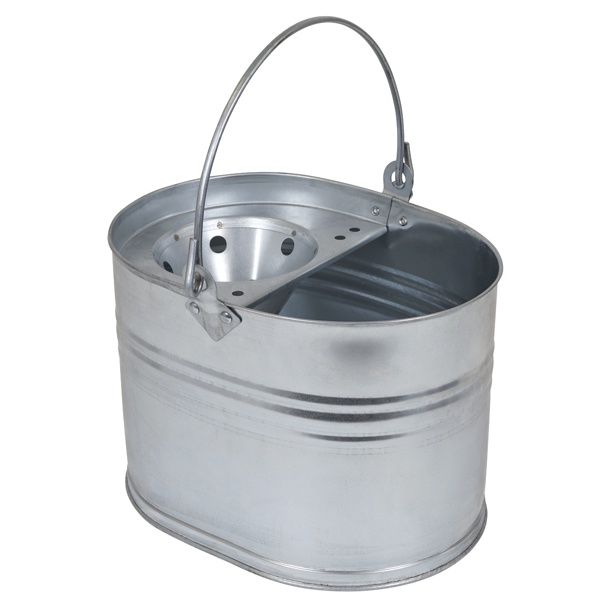 Mop Bucket 13L - Galvanized