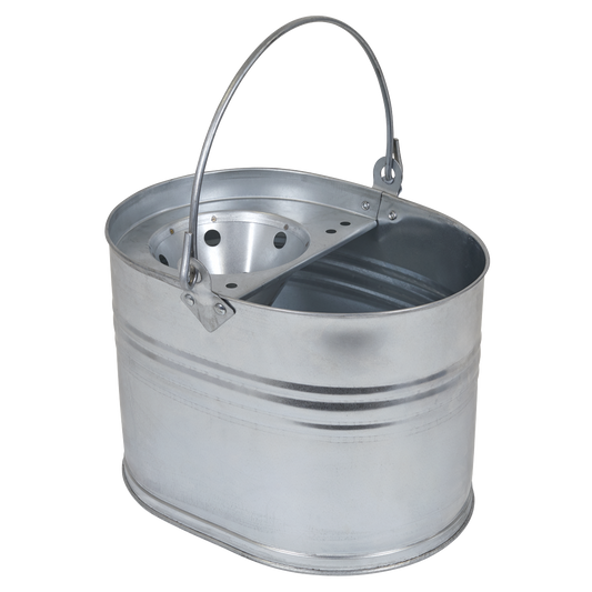 Mop Bucket 13L - Galvanized