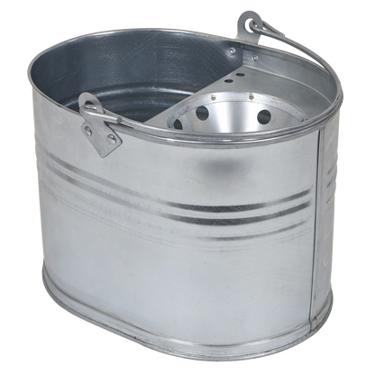Mop Bucket 13L - Galvanized