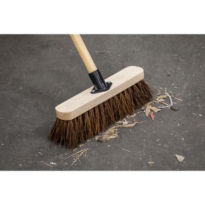 Stiff/Hard Bristle Broom 12"(300mm)