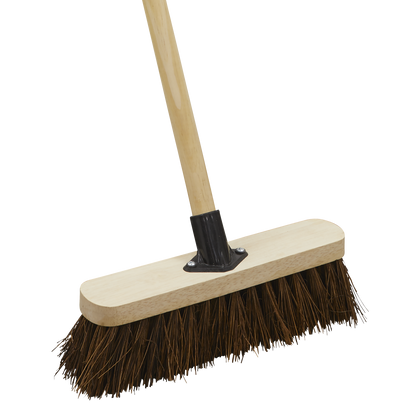 Stiff/Hard Bristle Broom 12"(300mm)