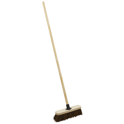 Stiff/Hard Bristle Broom 12"(300mm)