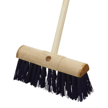 Stiff/Hard Bristle Yard Broom 13"(325mm)