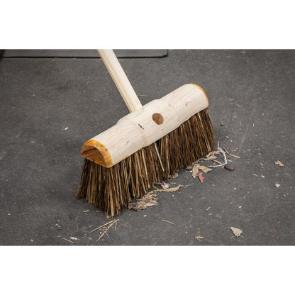 Stiff/Hard Bristle Broom 13"(325mm)