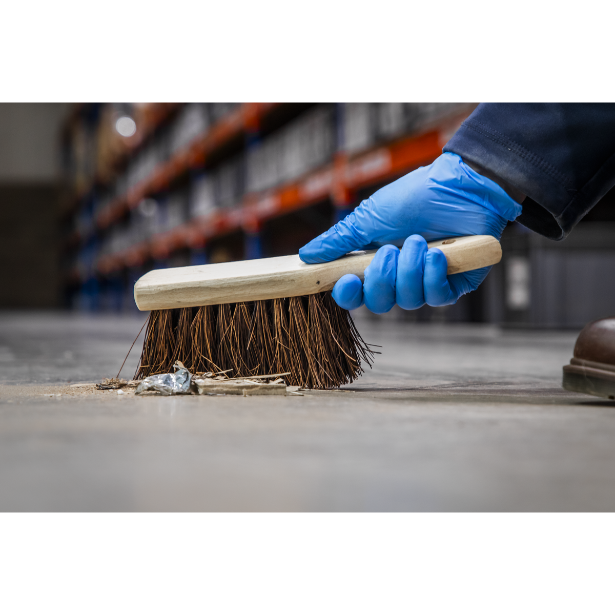 Hard Bristle Hand Brush 11"(280mm)