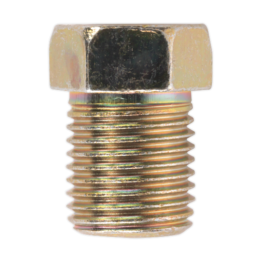 Brake Pipe Nut Full Thread Male M10 x 1mm - Pack of 25