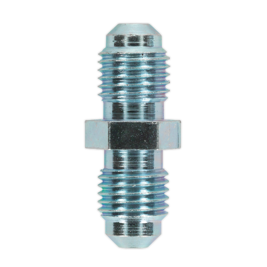 Brake Tube Connector Male to Male 3/8"UNF x 24tpi - Pack of 10