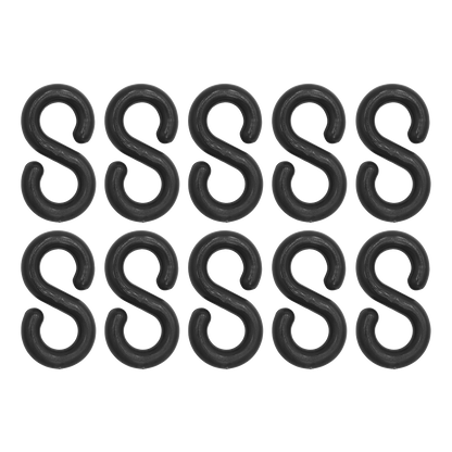 Plastic Chain S-Hook - Pack of 10