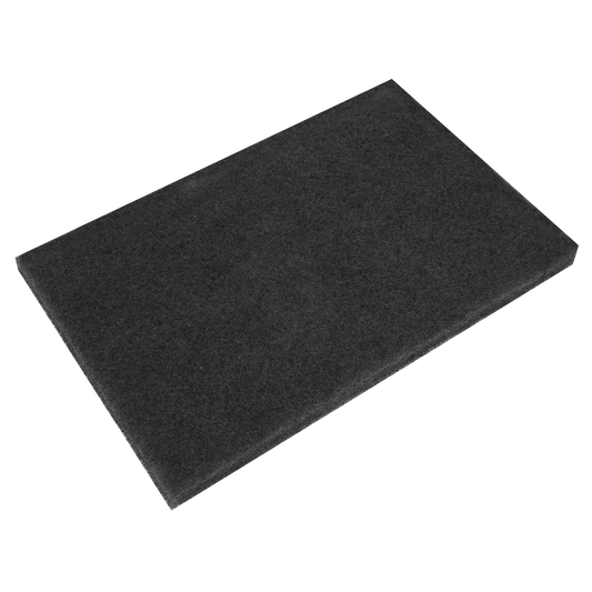 Worksafe® Black Stripping Pads 12 x 18 x 1" - Pack of 5