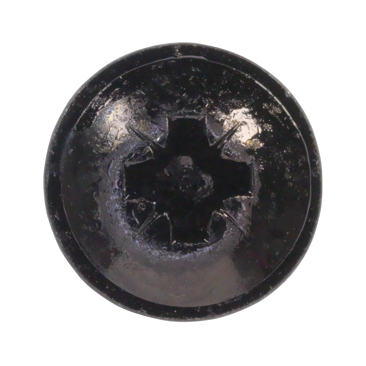 Self-Tapping Pozi Flanged Head Screw 3.5 x 10mm, Black - Pack of 100