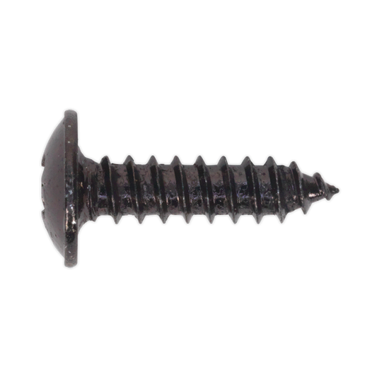 Self-Tapping Pozi Flanged Head Screw 4.2 x 16mm, Black - Pack of 100