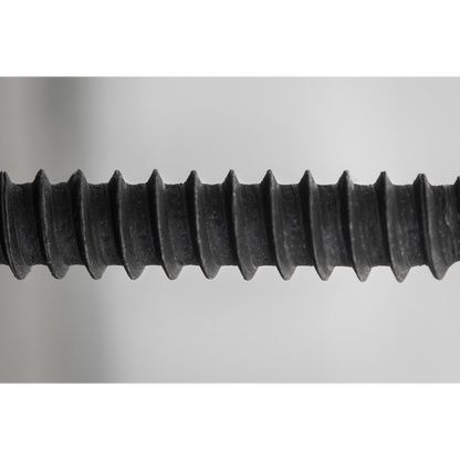 Self-Tapping Pozi Flanged Head Screw 4.8 x 25mm, Black - Pack of 100