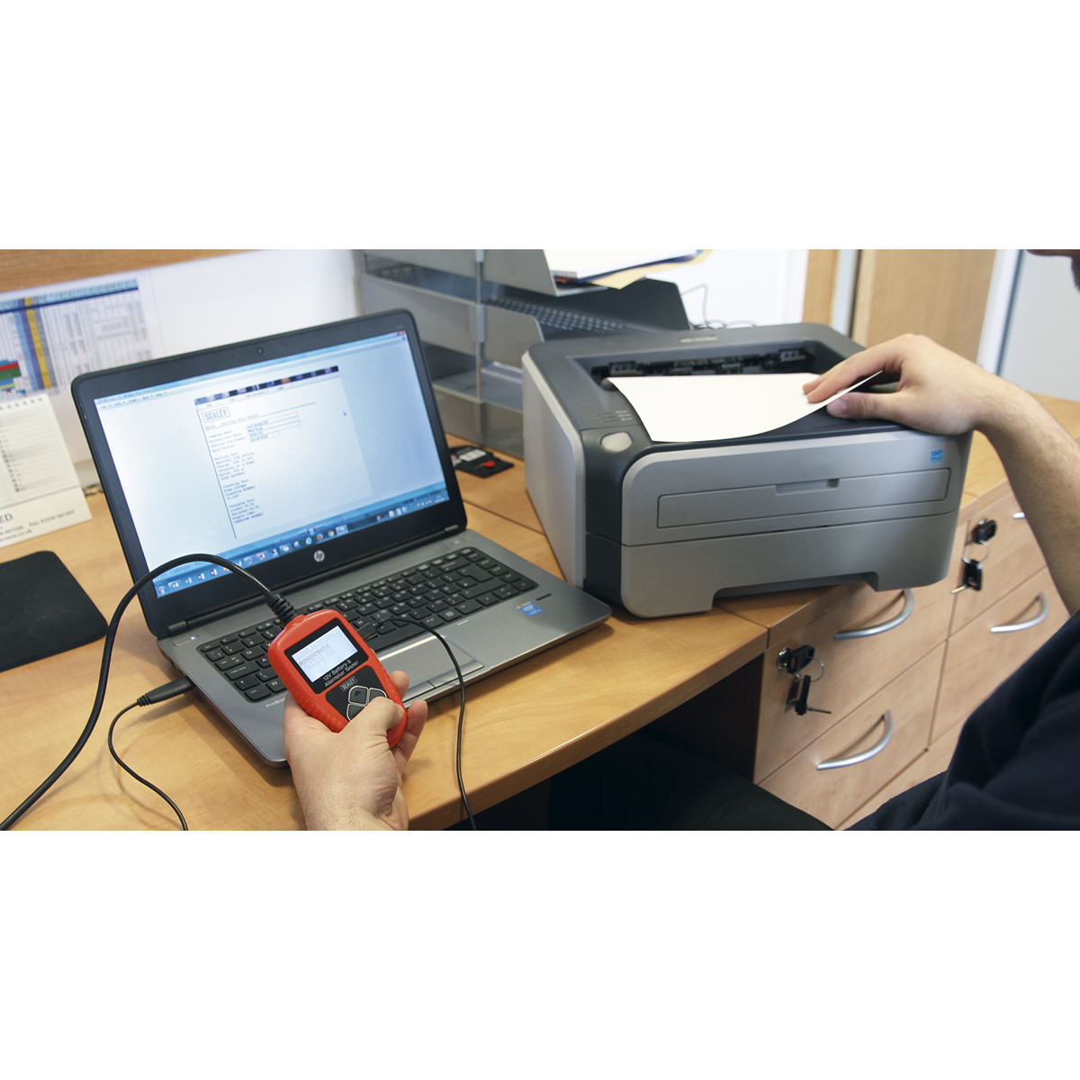 Digital Battery & Alternator Tester 12V