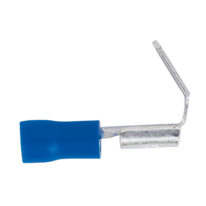 Piggy-Back Terminal 6.3mm, Blue - Pack of 100