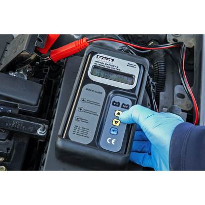 Digital Battery & Alternator Tester 6/12/24V