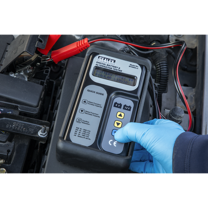 Digital Battery & Alternator Tester 6/12/24V