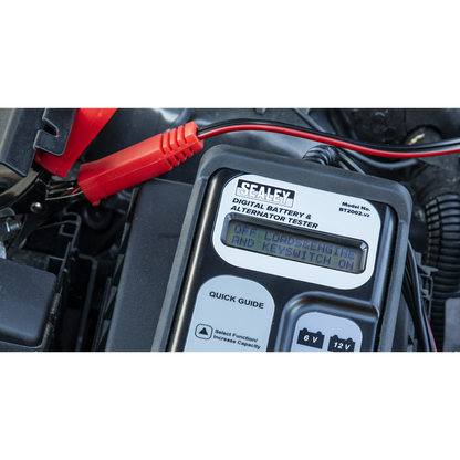 Digital Battery & Alternator Tester 6/12/24V