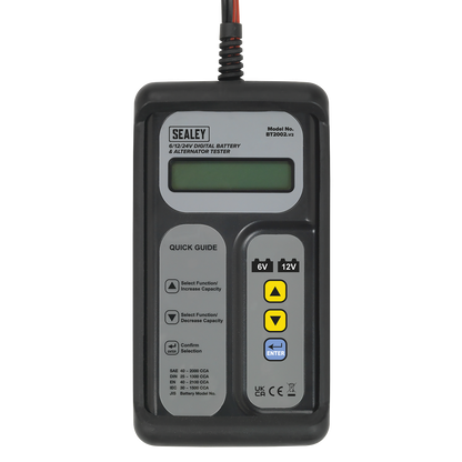 Digital Battery & Alternator Tester 6/12/24V