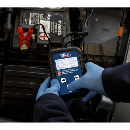 Digital Start/Stop Battery & Alternator/Starter Tester 12/24V