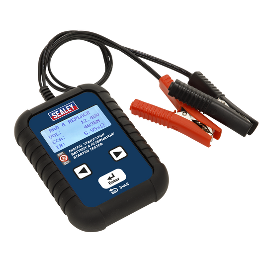 Digital Start/Stop Battery & Alternator/Starter Tester 12/24V