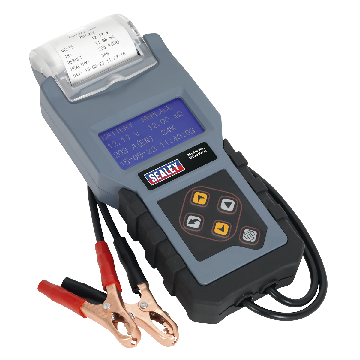 Digital Battery & Alternator/Starter Tester with Printer 12V