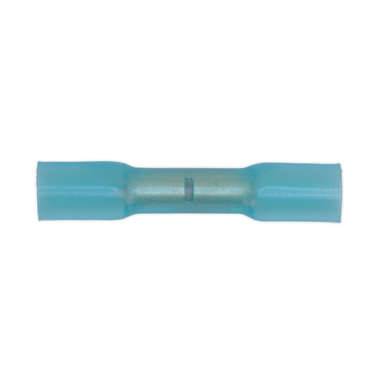 Heat Shrink Butt Connector Terminal 5.8mm, Blue - Pack of 100
