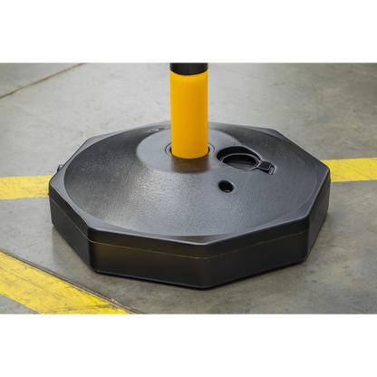 Post & Chain Kit 25m - Black/Yellow