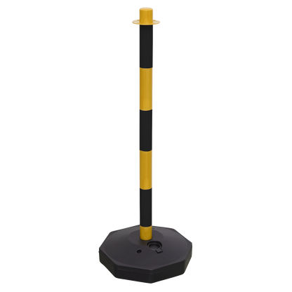 Post & Chain Kit 25m - Black/Yellow