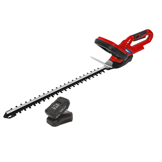SV20 Series 52cm Cordless Hedge Trimmer 20V 2Ah with Battery & Charger