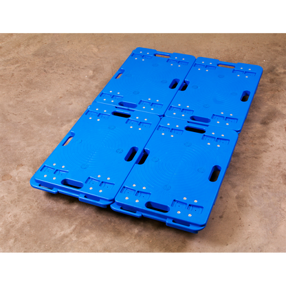 Interlocking Plastic Dolly 150kg Capacity