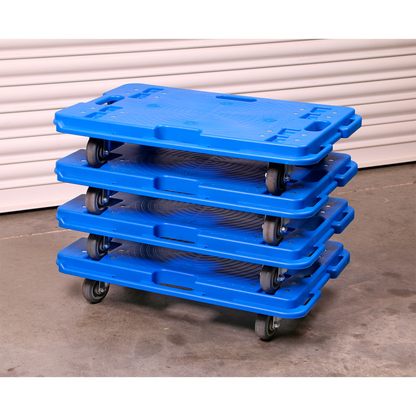 Interlocking Plastic Dolly 150kg Capacity