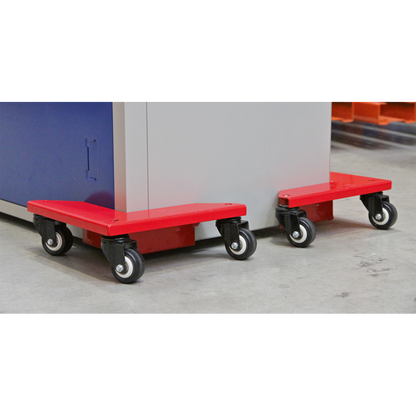Corner Transport Dollies 150kg Capacity - Set of 4