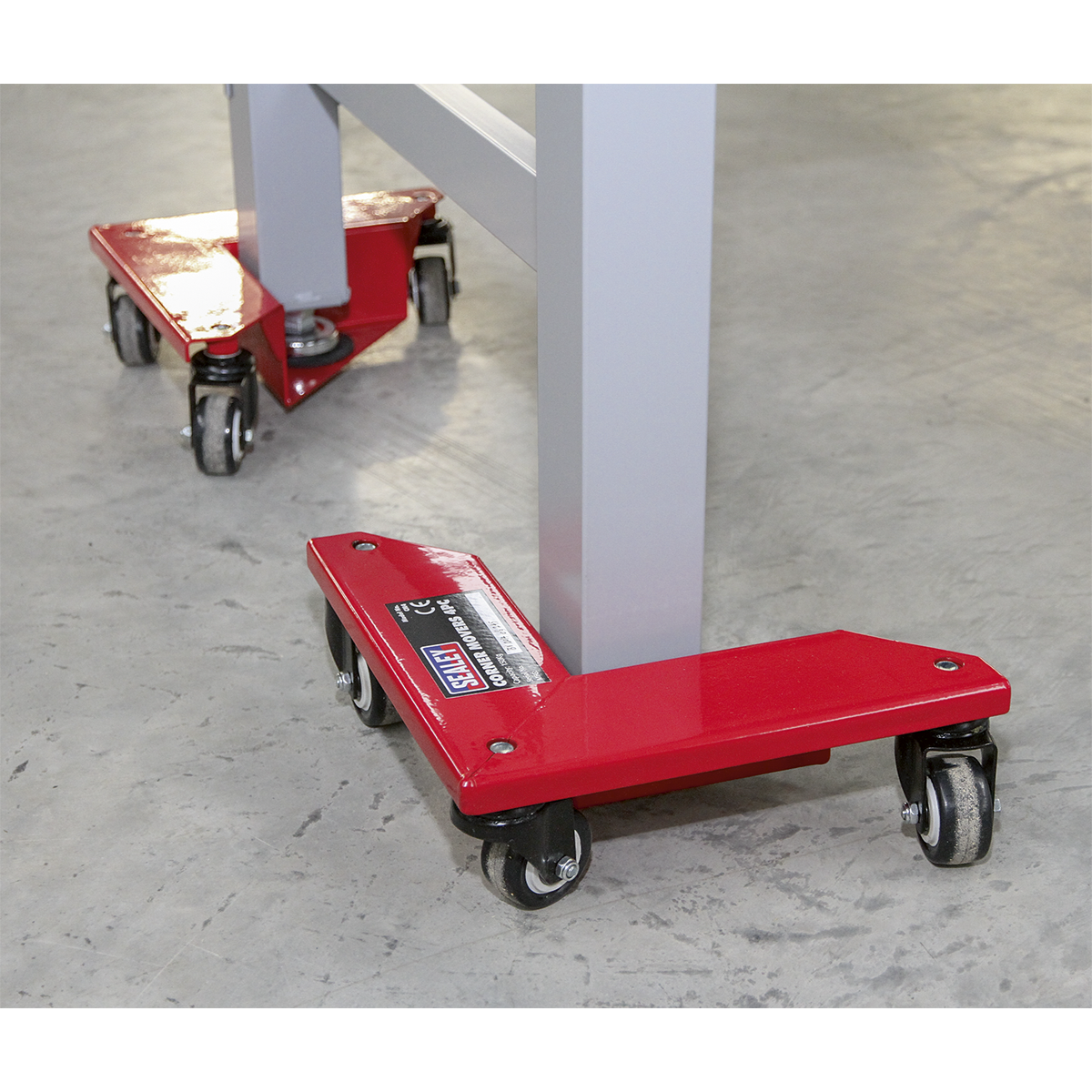 Corner Transport Dollies 150kg Capacity - Set of 4
