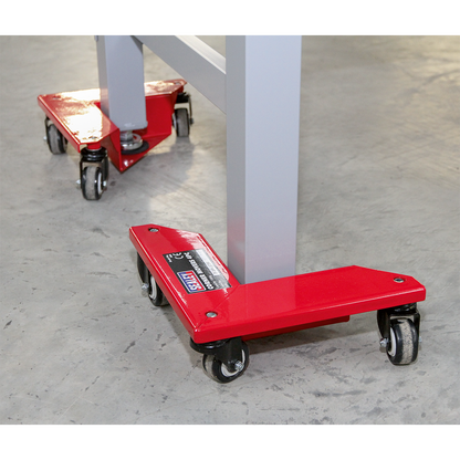 Corner Transport Dollies 150kg Capacity - Set of 4