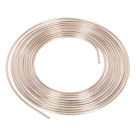 Brake Pipe Seamless Tube Cupro-Nickel 22 Gauge 3/16" x 25ft - BS EN 12449 CW024A