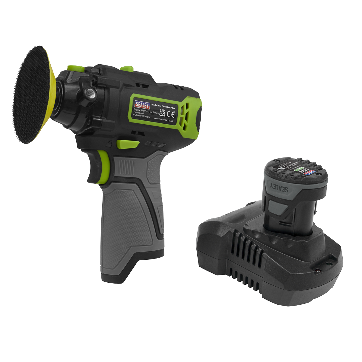 SV10.8 Series 75mm Cordless Polisher Kit 10.8V 2Ah